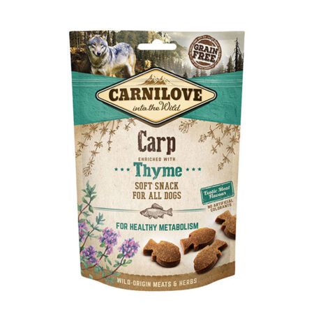 Carnilove Grain Free Crunchy Dog Treats- Carp with Thyme