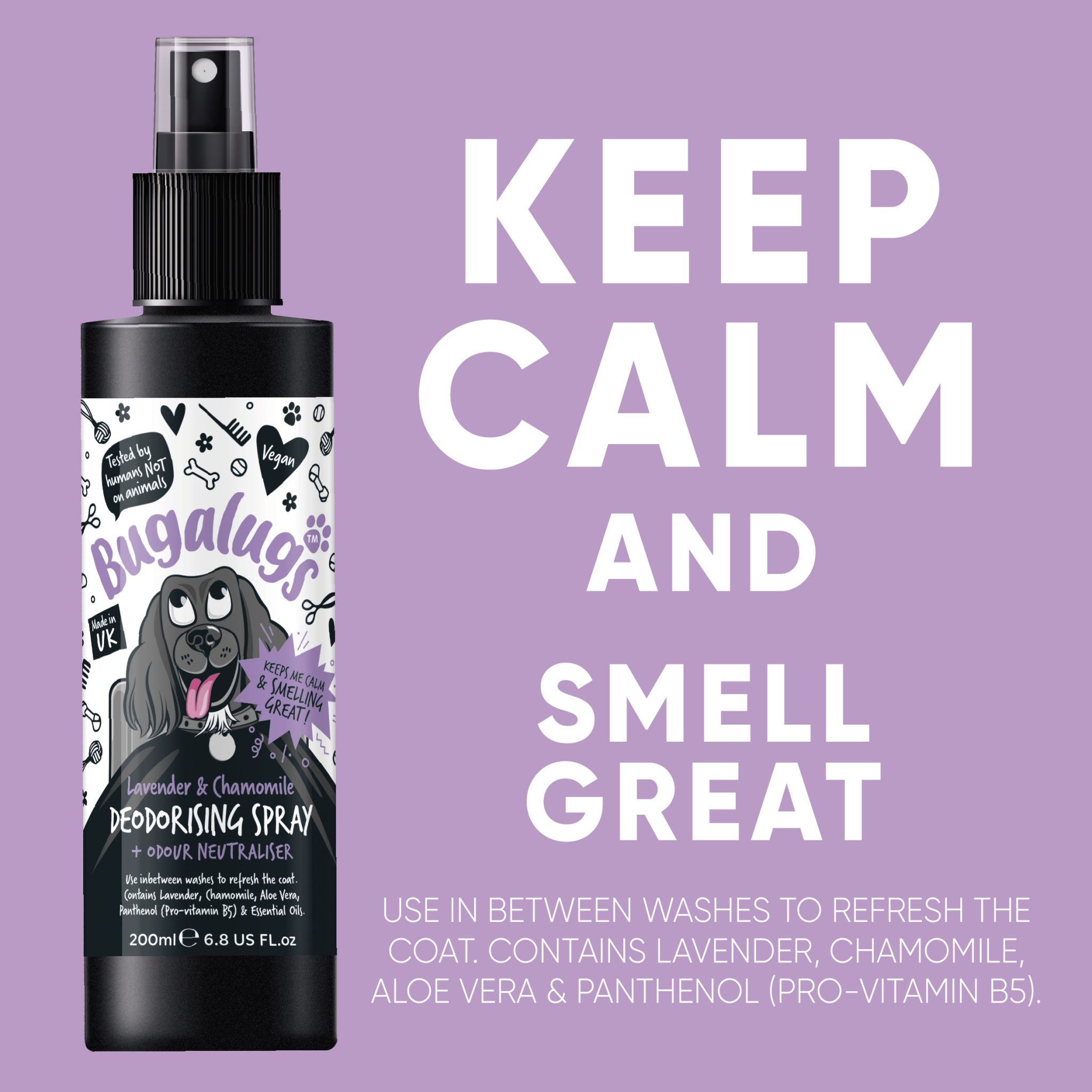 Lavender & Chamomile Deodorising Spray - Image 4
