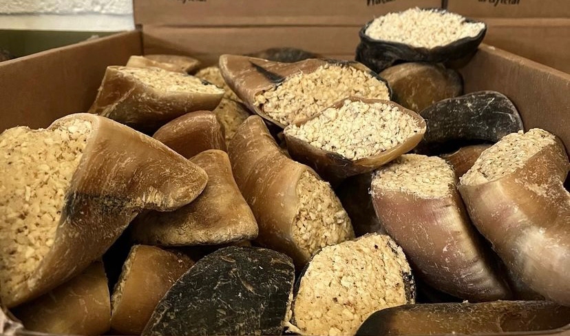 Collagen and Biltong Filled Hooves