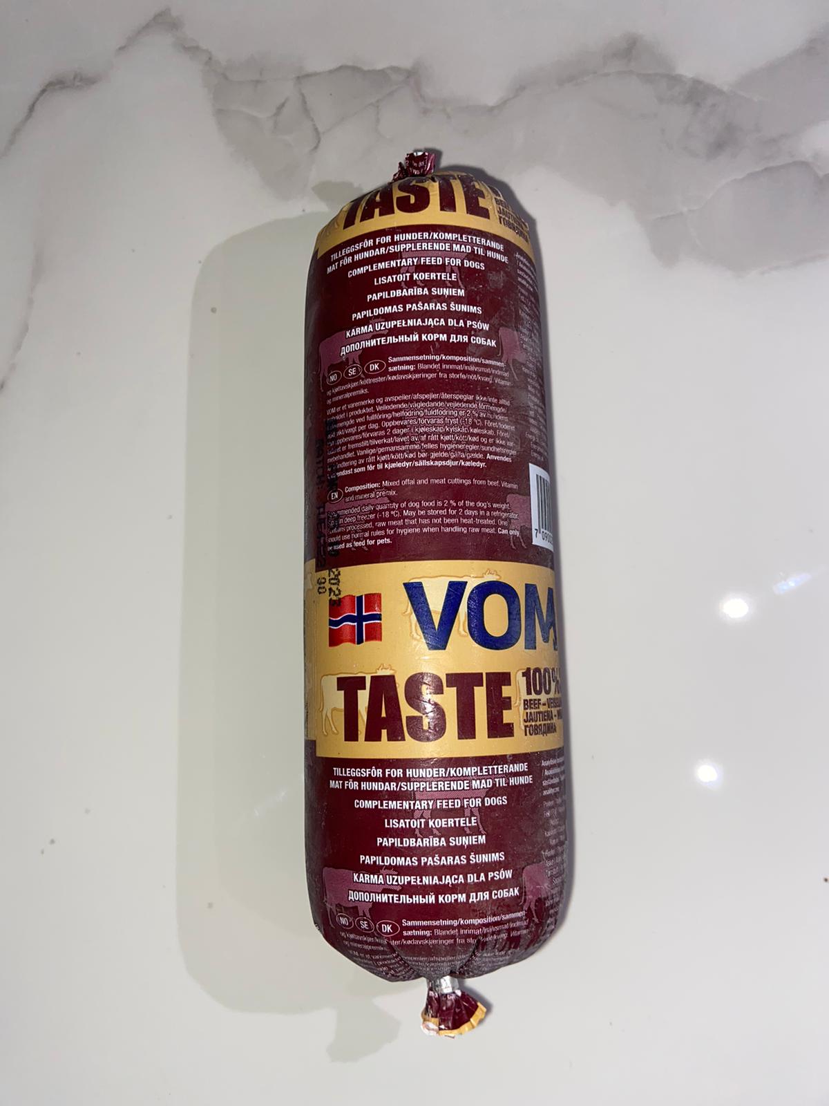 VOM TASTE -  Beef