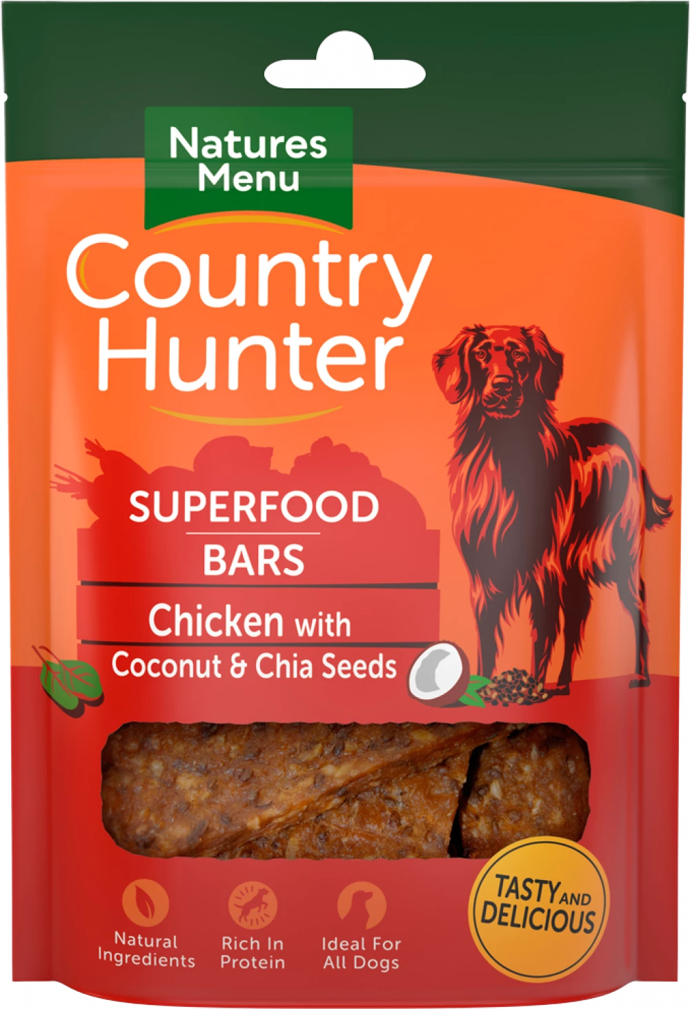 Superfood Bars - Chicken with Coconut and Chia Seeds